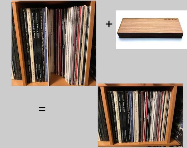 Tidy Up IKEA Or Other Record Storage Units With Turntable Revival's Premium Backspacers Analog